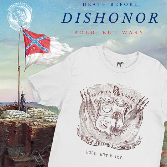 "Bold, But Wary." Southern Rights Shirt