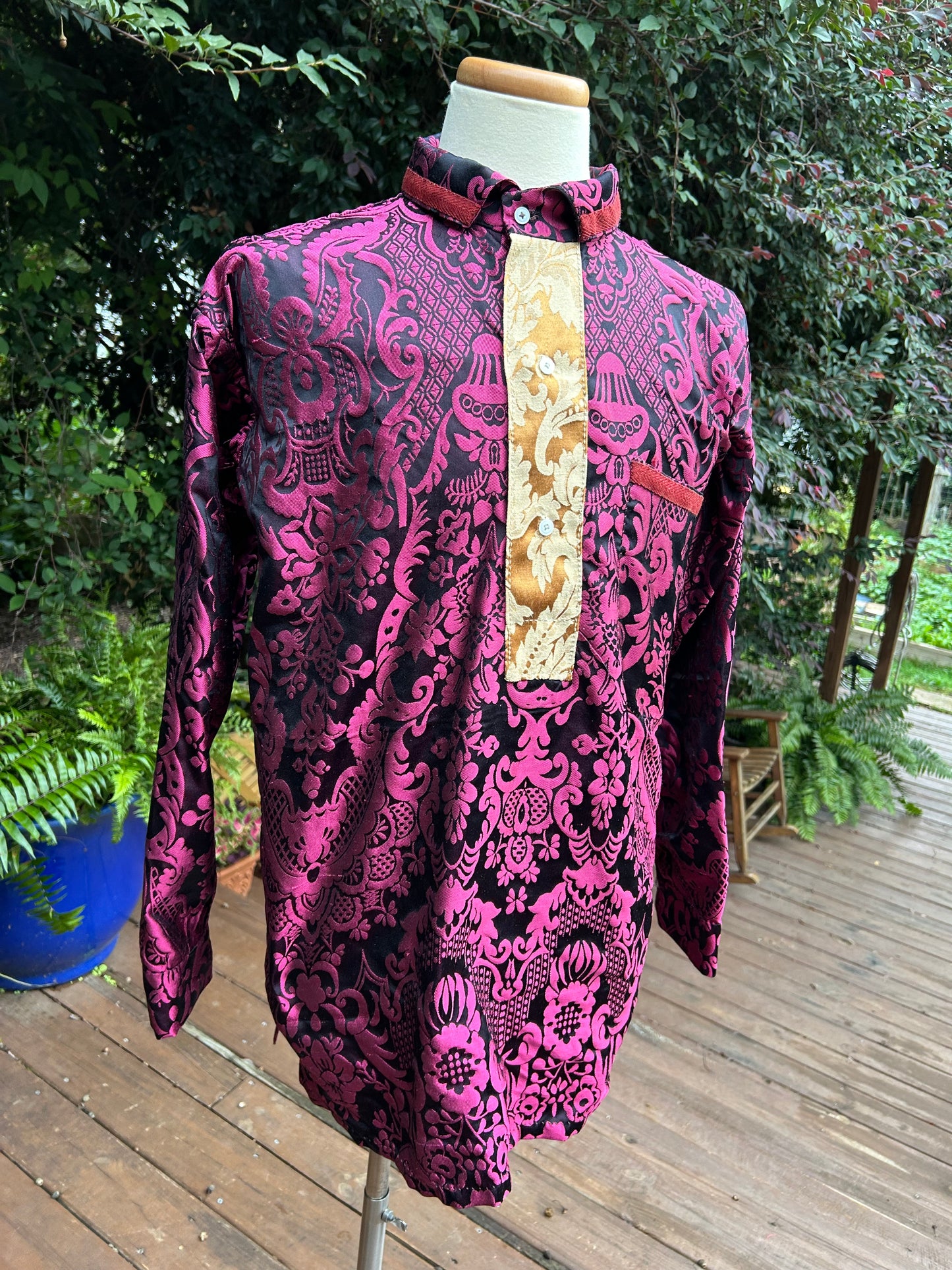 Paisley Confederate Shirt