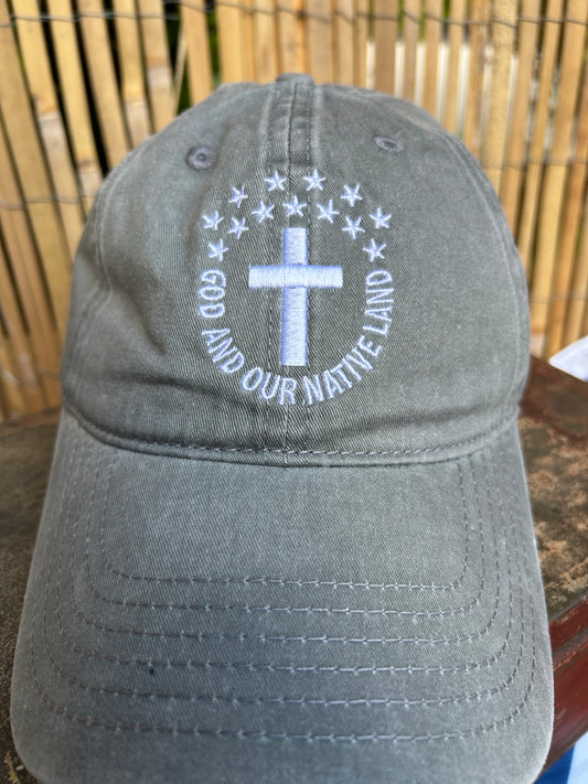 God and Our Native Land. - 31st Alabama Flag Cap