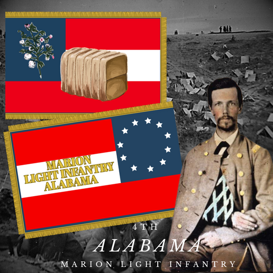 4th Alabama Flag Stickers
