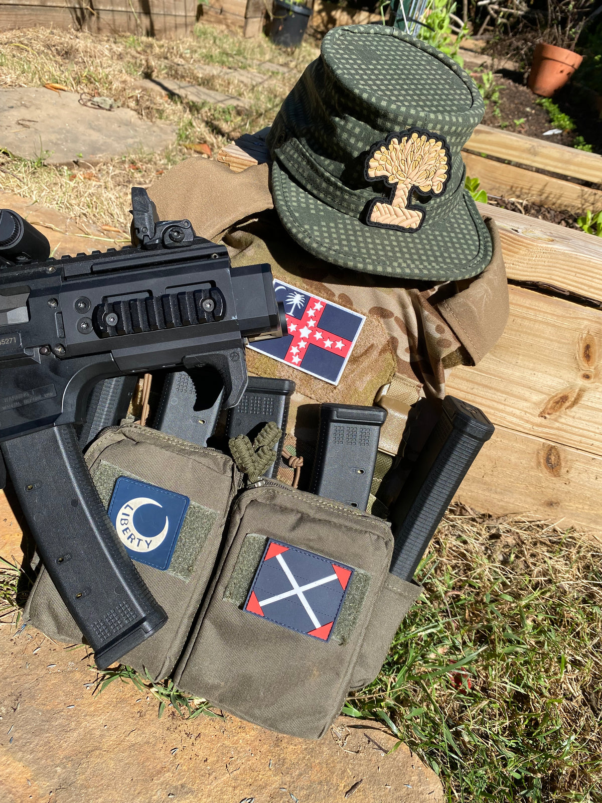 Fort Moultrie "Liberty" PVC Morale Patch