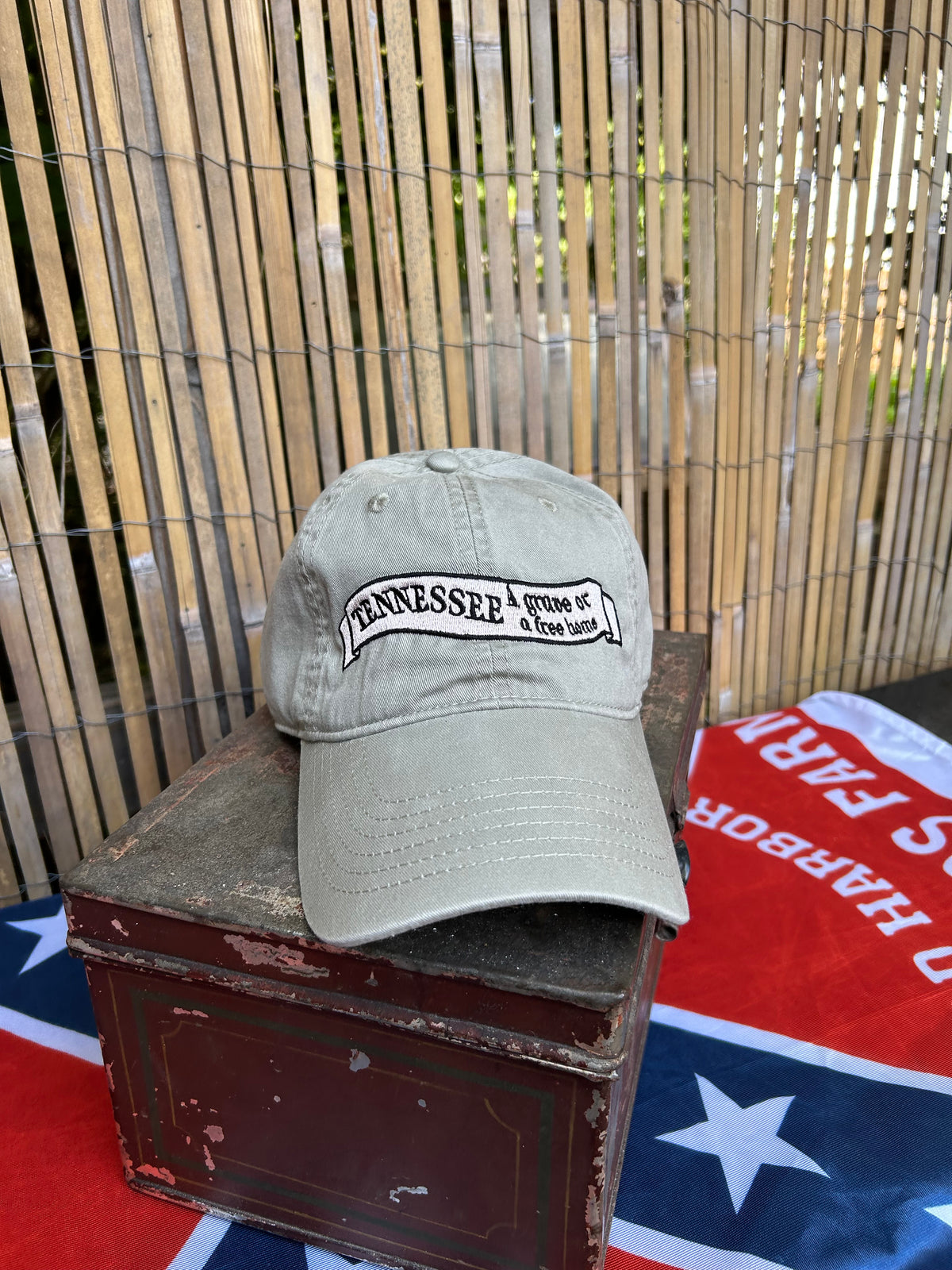 "Tennessee a Grave or a Free Home" Cap