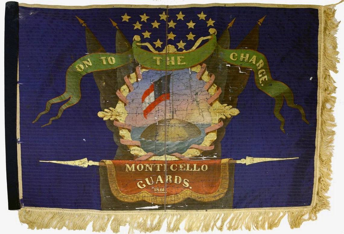 Monticello Guards/ Fairfield Volunteers Company I, 1st Regiment Infantry, South Carolina Volunteers Flag