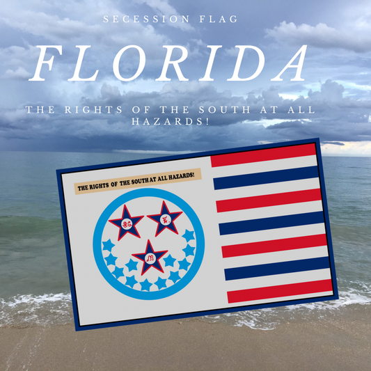 Florida Secession Flag Stickers/Magnet