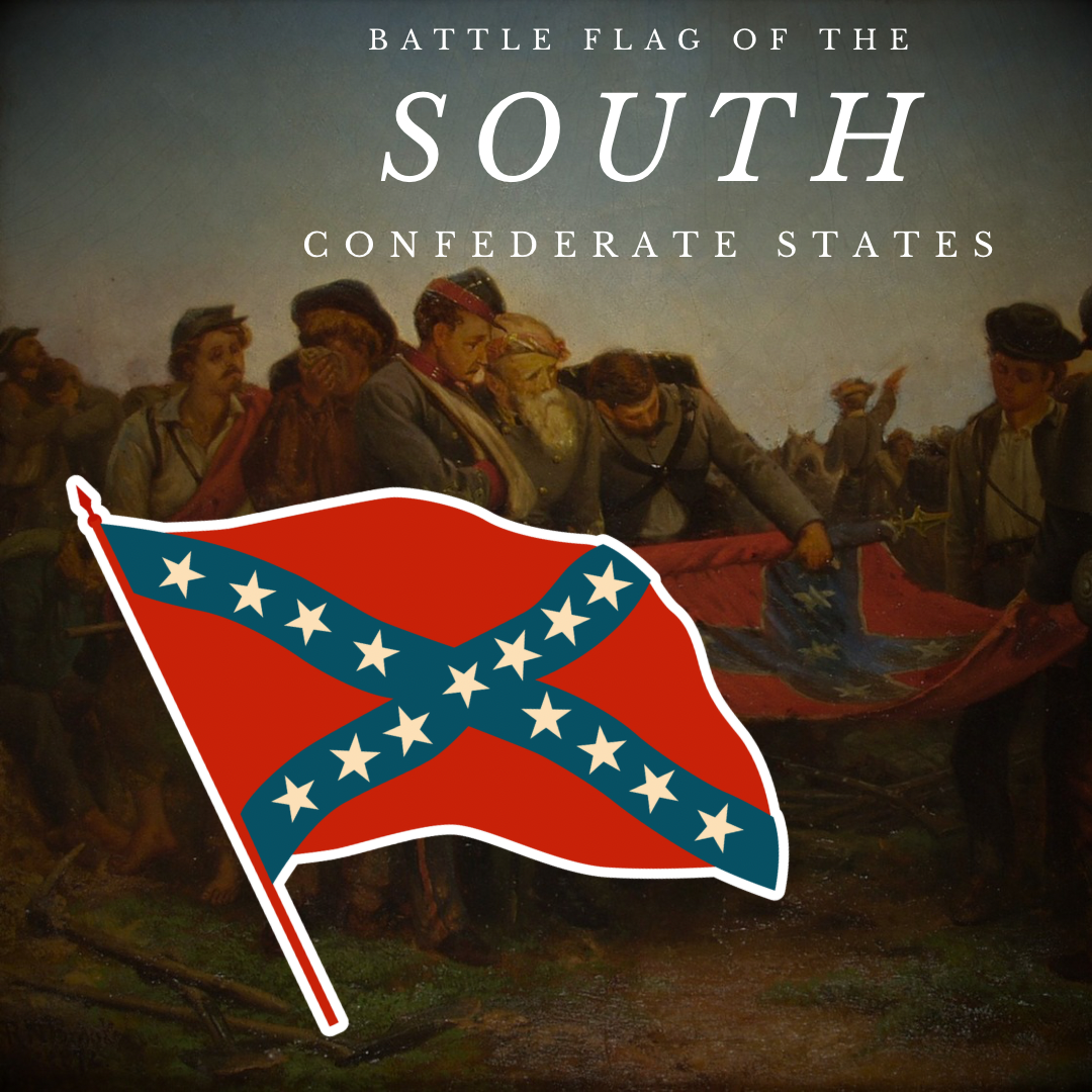 Battle Flag of the South Stickers/Magnet