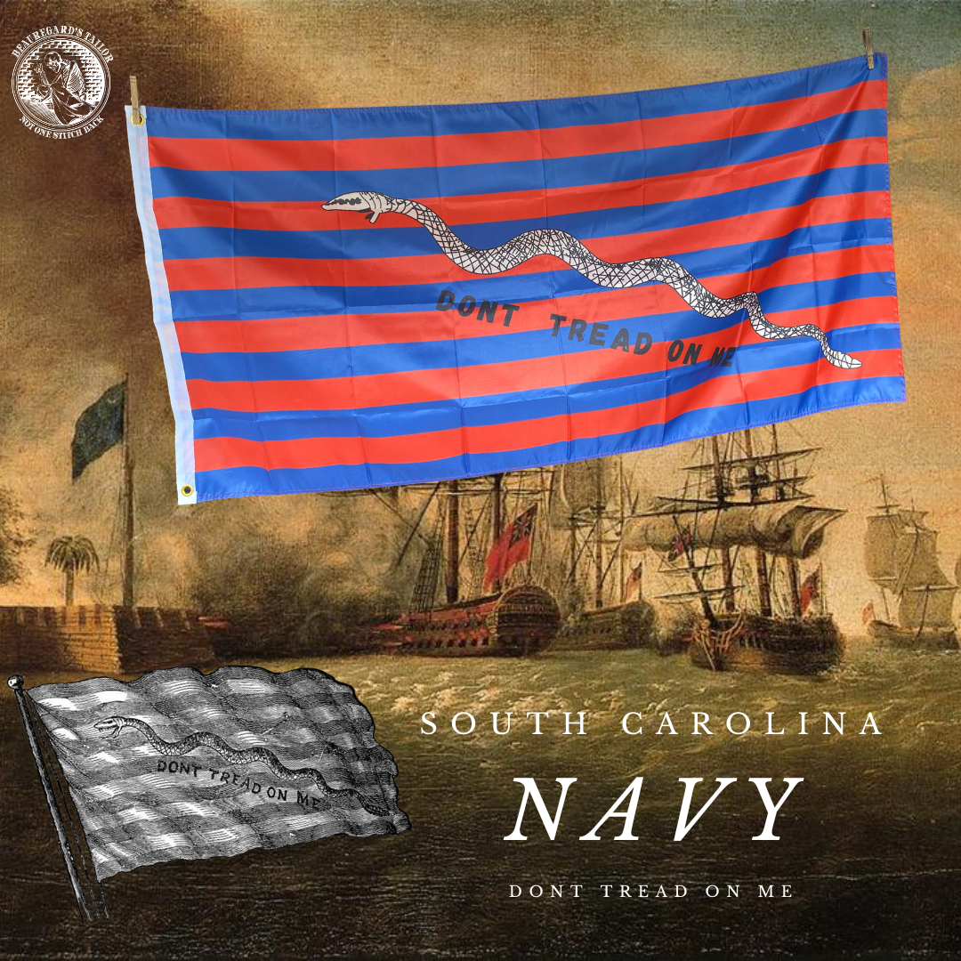 South Carolina Navy Ensign House Flag