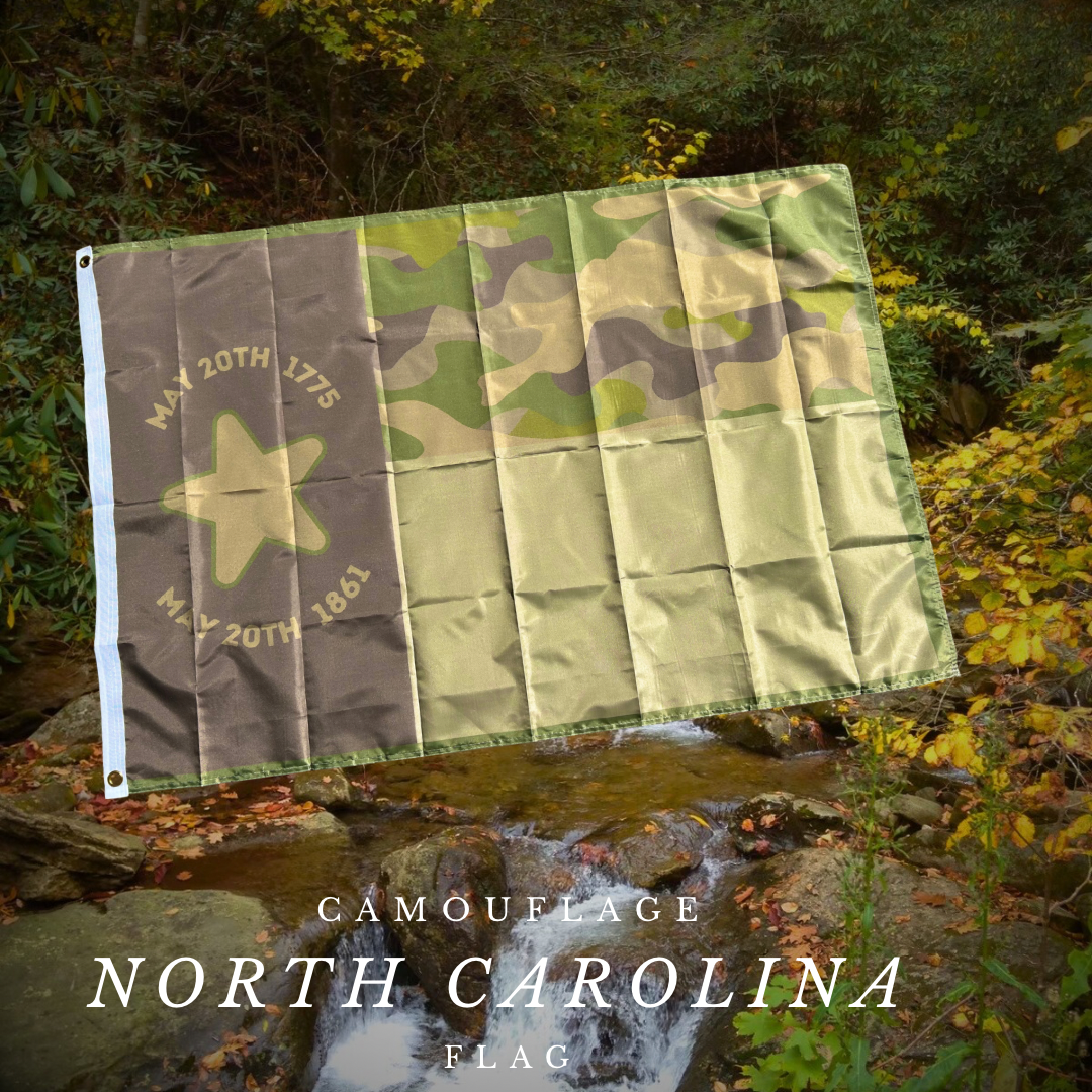 North Carolina Camouflage Flag