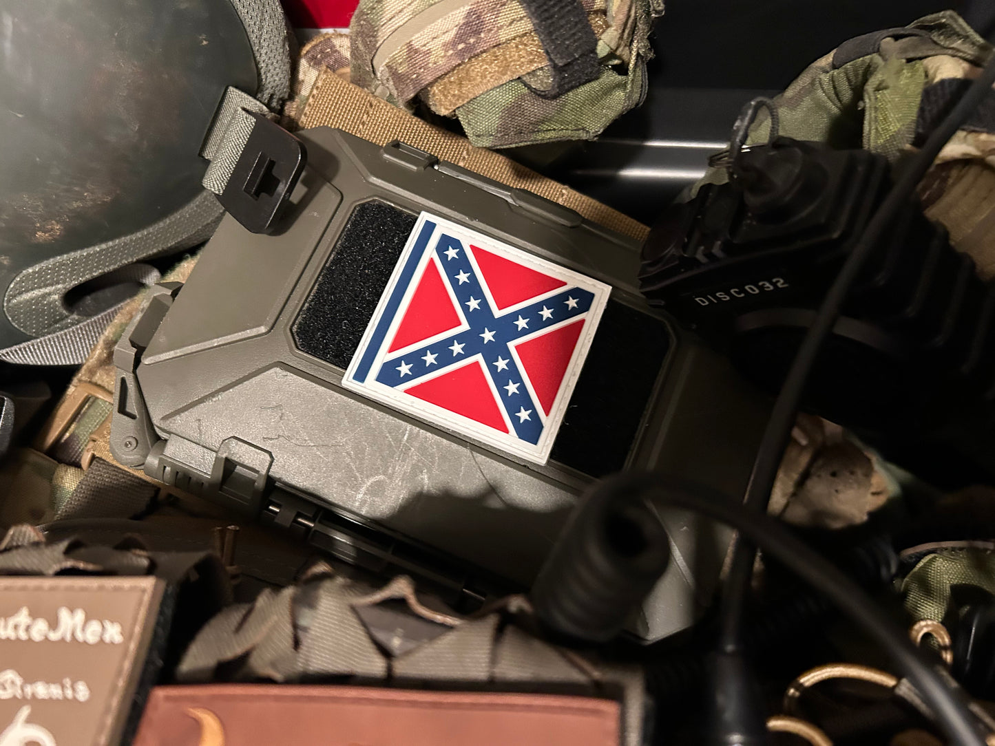 Battle Flag - Charleston Pattern Patch