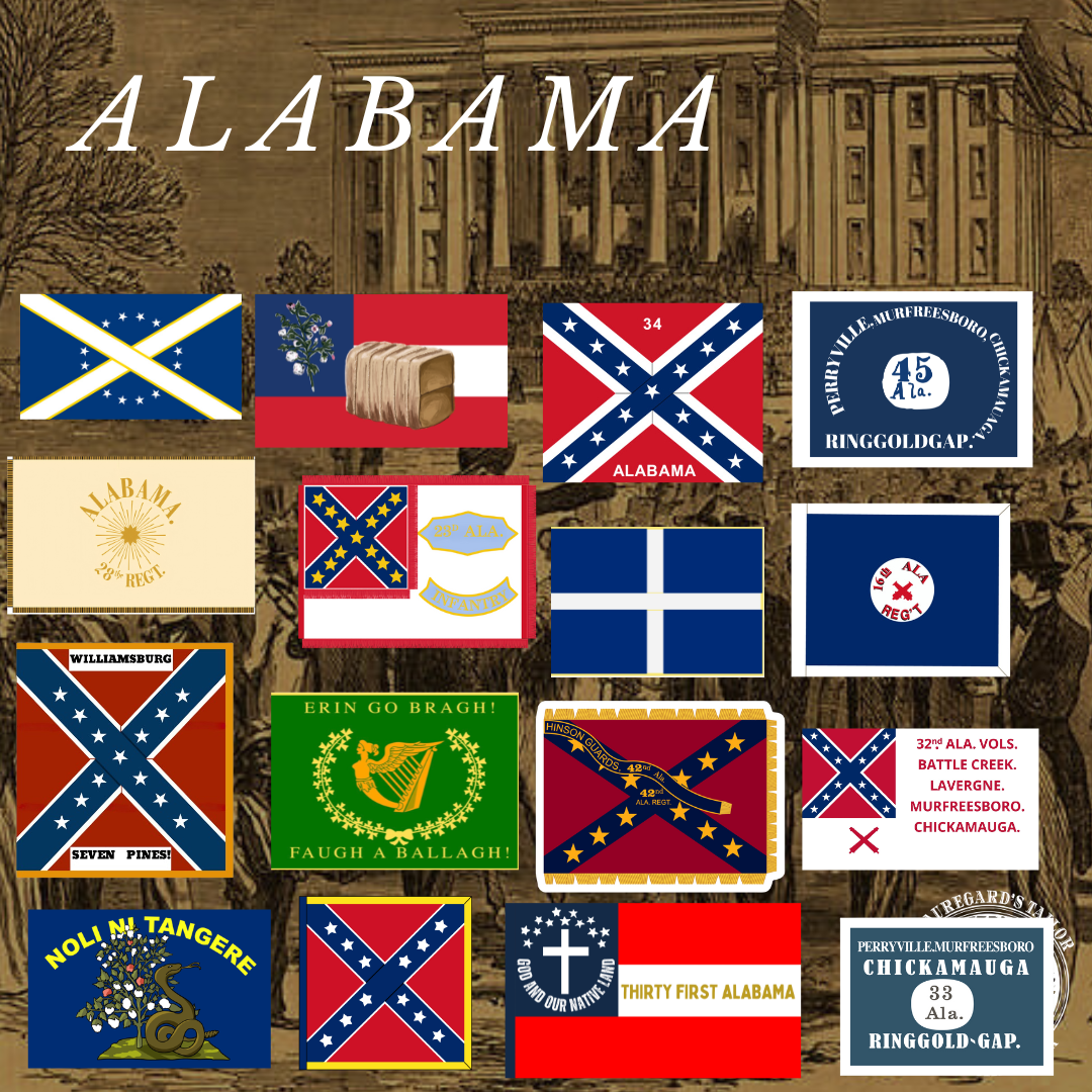 Alabama Sticker Set – Beauregard's Tailor
