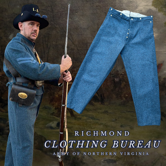 Richmond Clothing Bureau Trousers (English Import Cloth) 1863-1865