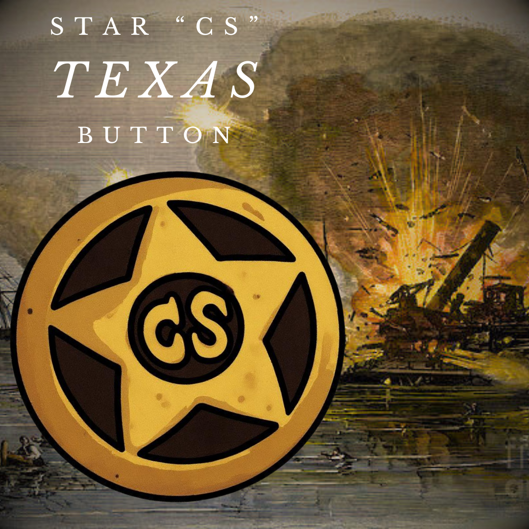 Texas Button Stickers/Magnet