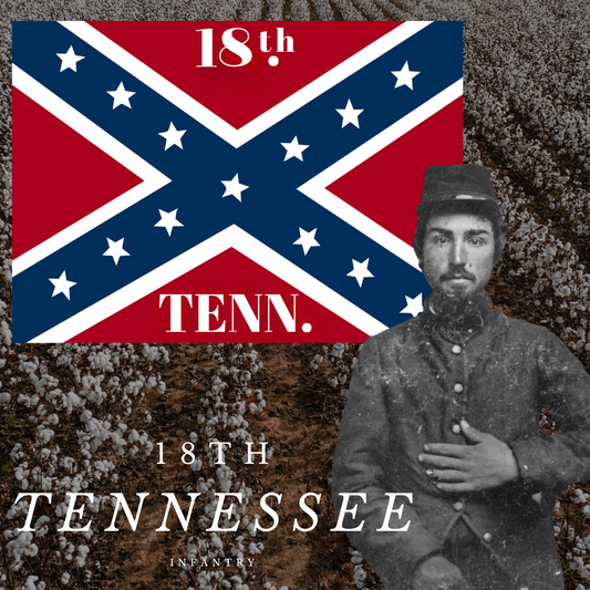 18th Tennessee Infantry House Flag