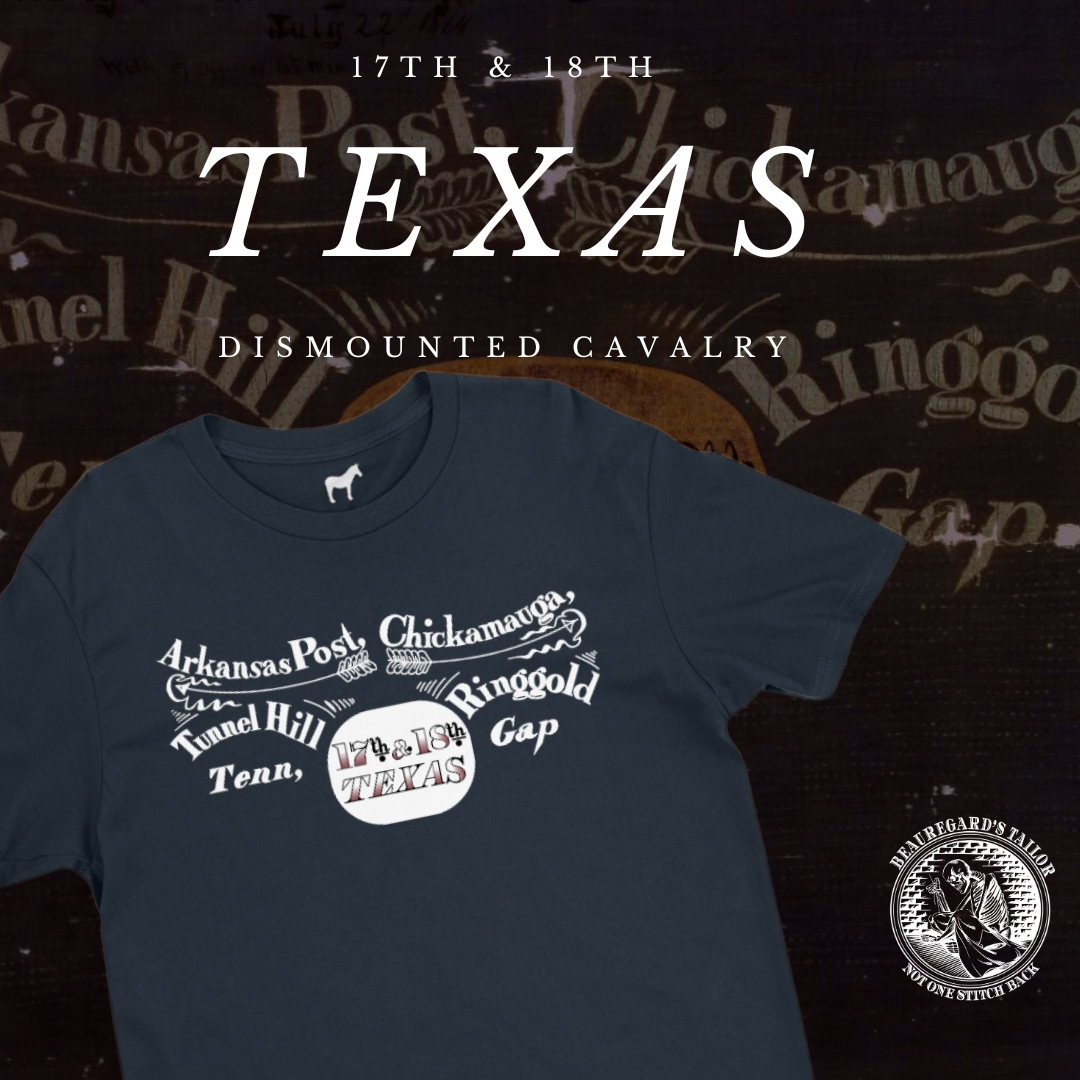 17th and 18th Texas Dismounted Cavalry Flag Shirt