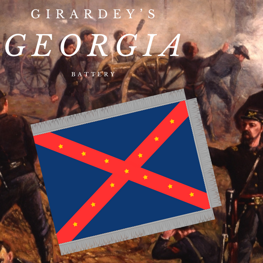 Girardey's Georgia Battery Flag Stickers