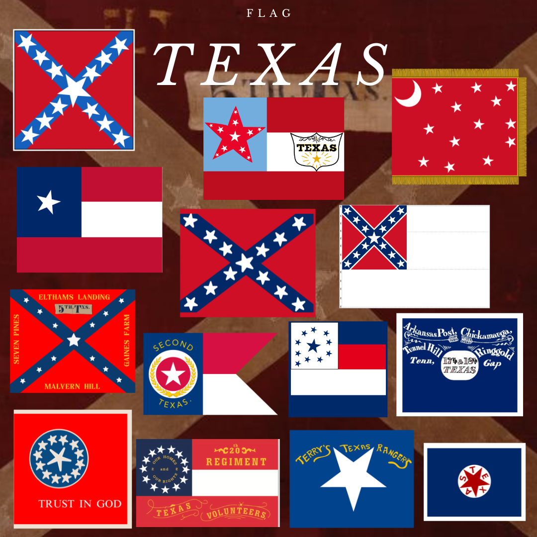 Texas Flag Sticker Set