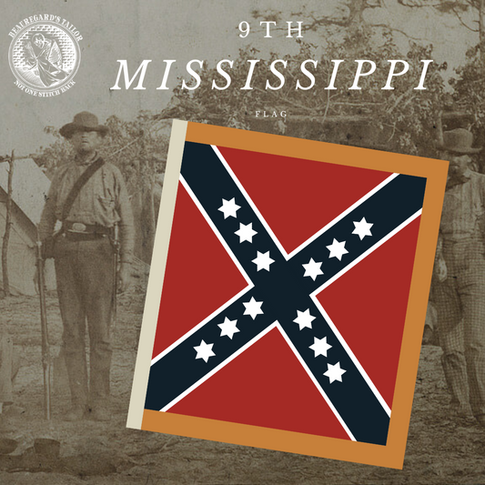 9th Mississippi Flag Stickers