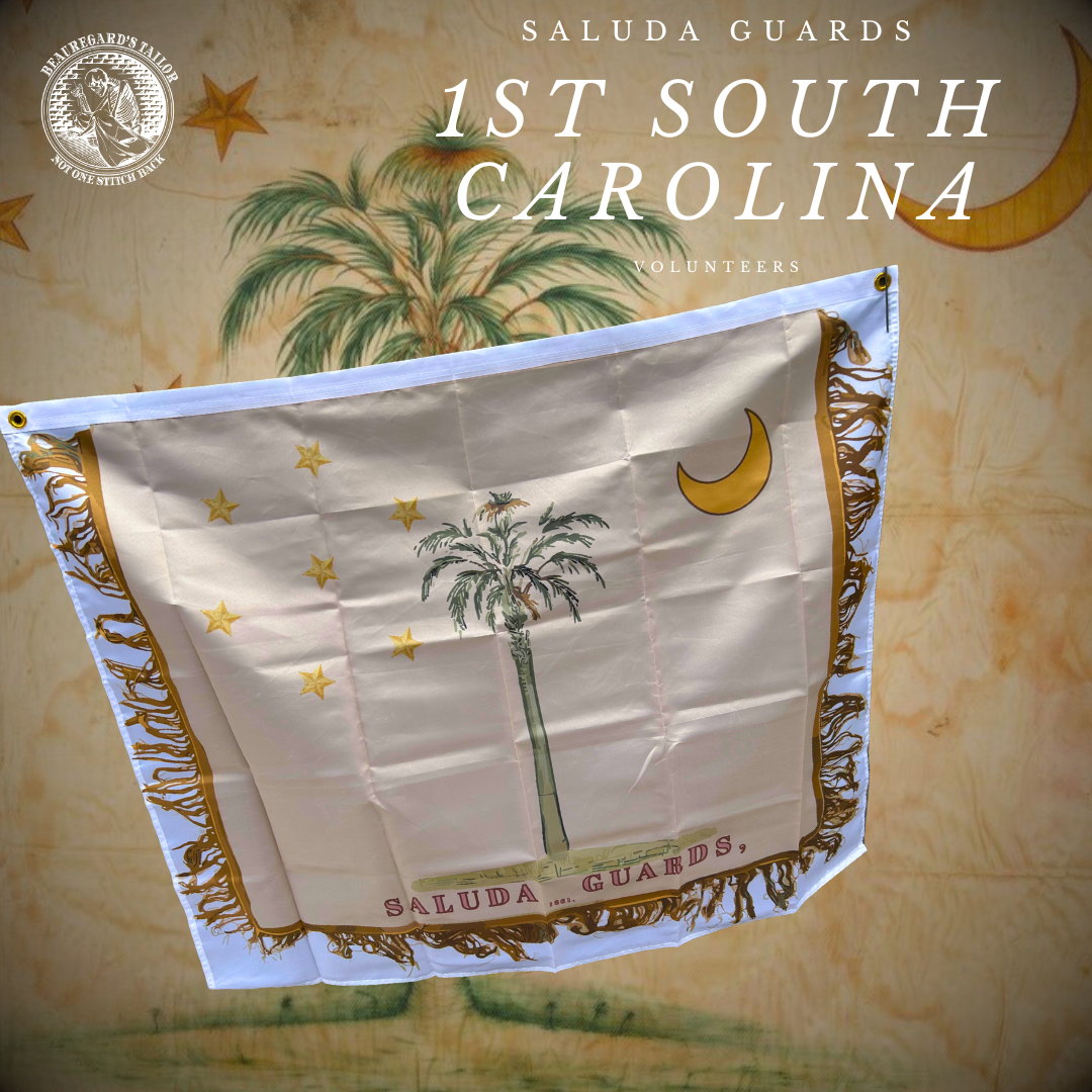 1st South Carolina Volunteers - Company O - Saluda Guards Flag