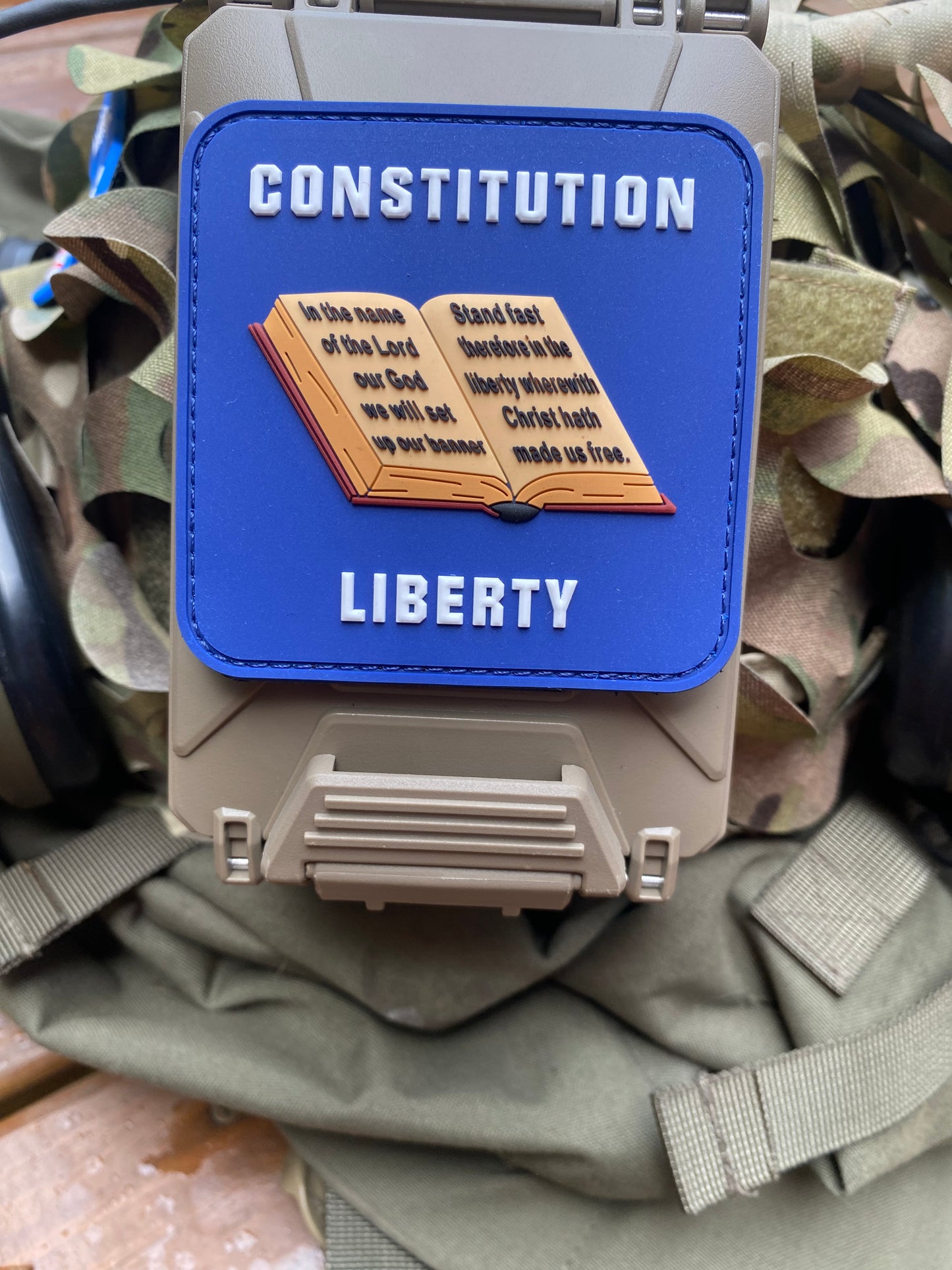 "Constitution and Liberty" South Carolina Flag Patch