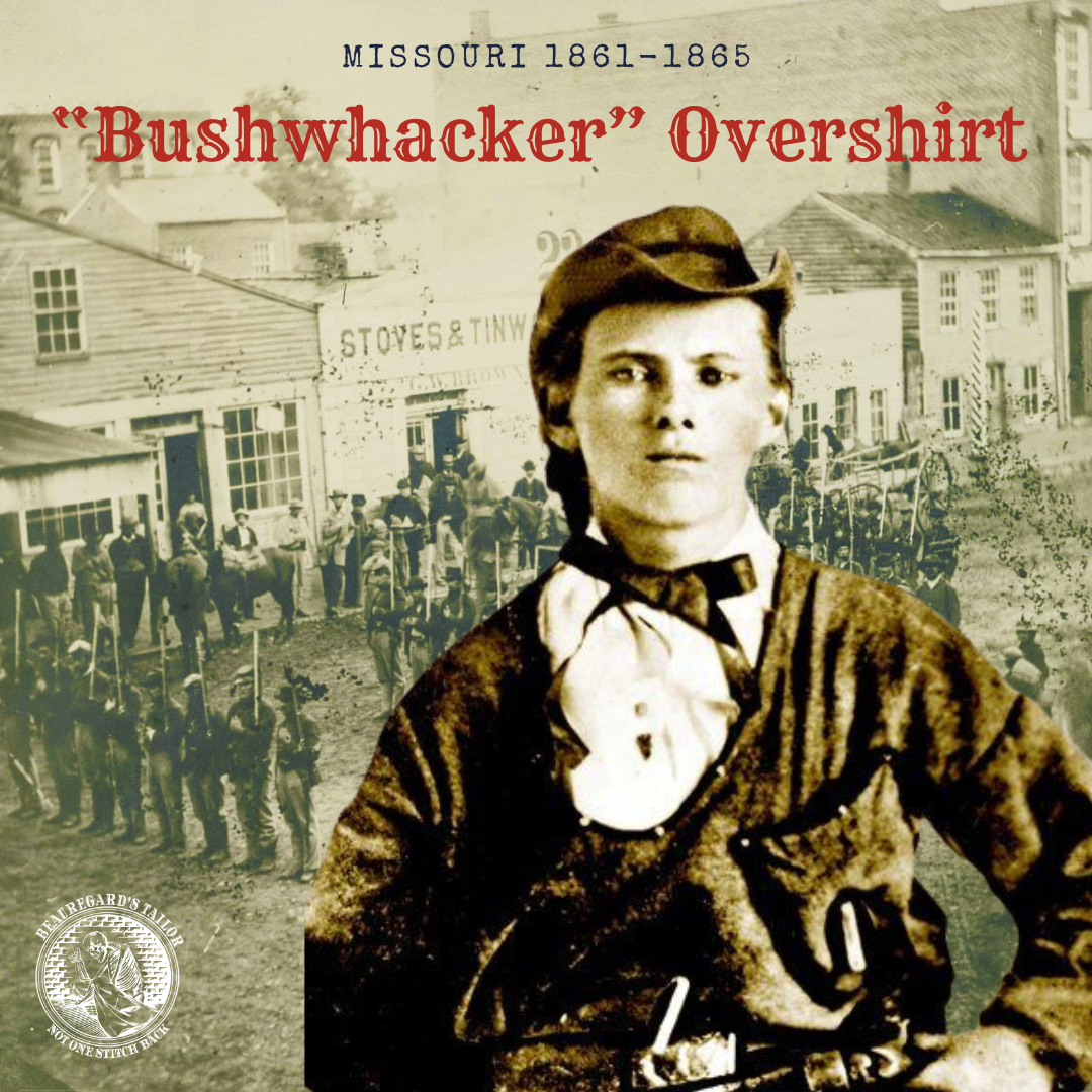 Missouri Bushwhacker Shirt 1861-1865 – Beauregard's Tailor