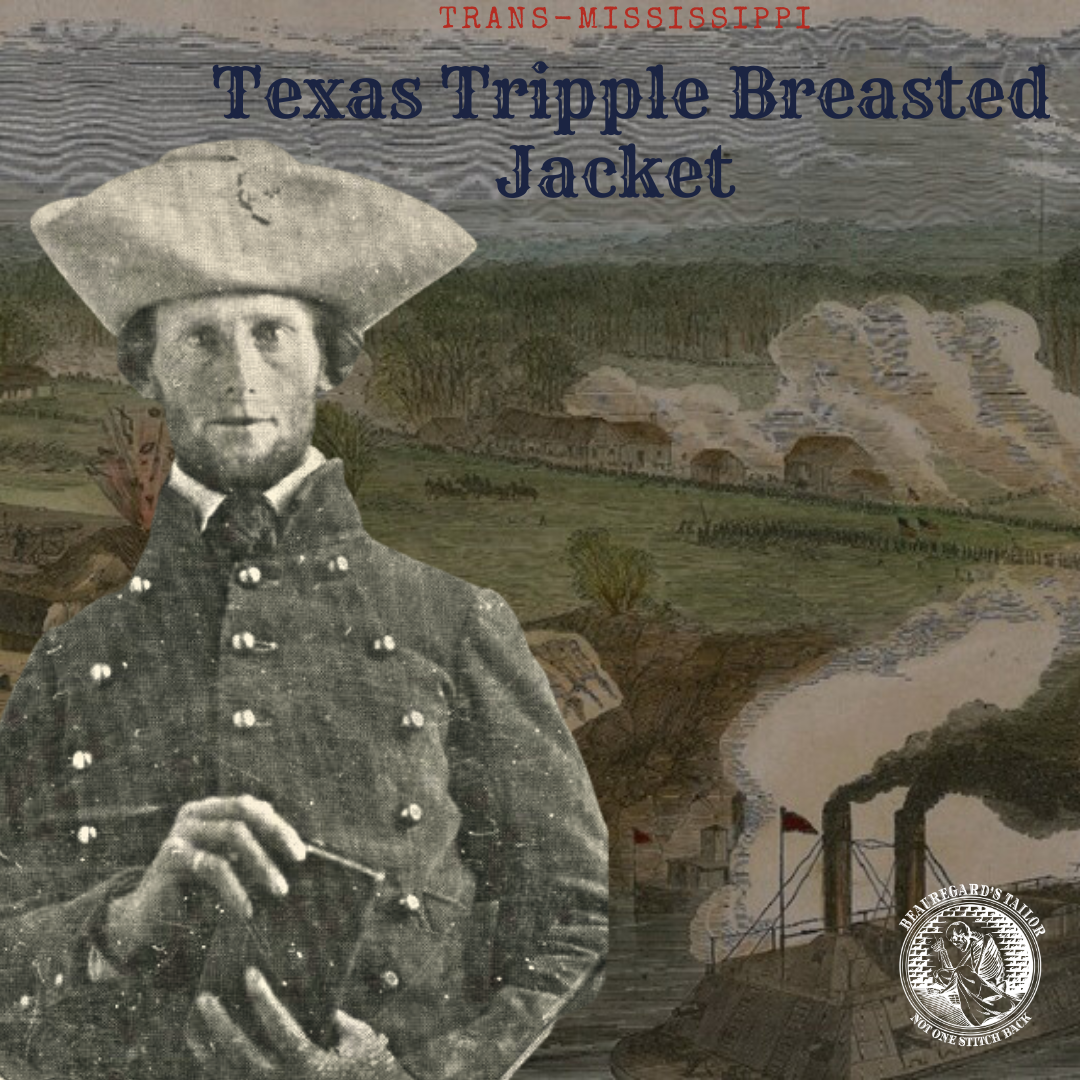 Texas Triple Breasted Untrimmed Jacket