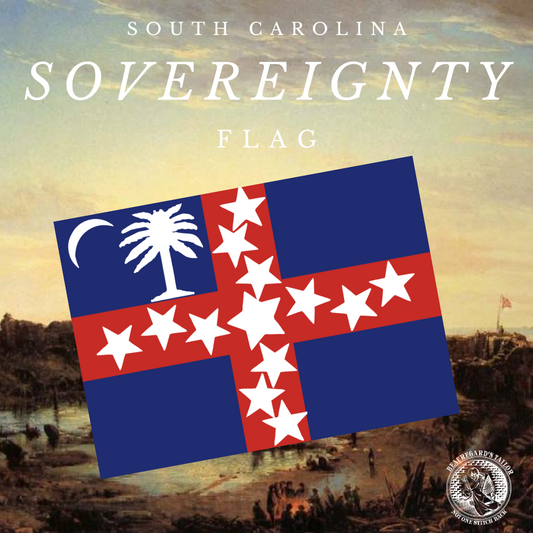South Carolina Sovereignty Flag - Chester County Sticker