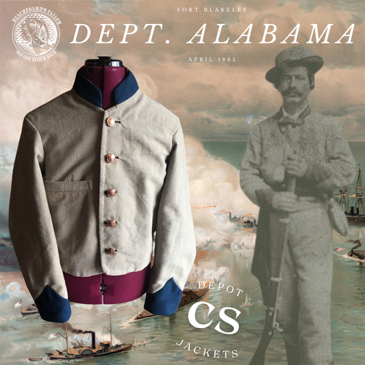 Department of Alabama Jacket (Cuff Trimmed Variant) 1864-1865
