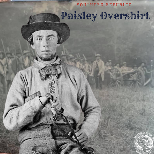 Paisley Confederate Shirt