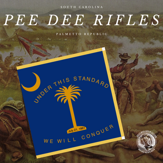 Pee Dee Rifles - Company D Flag Stickers/Magnets