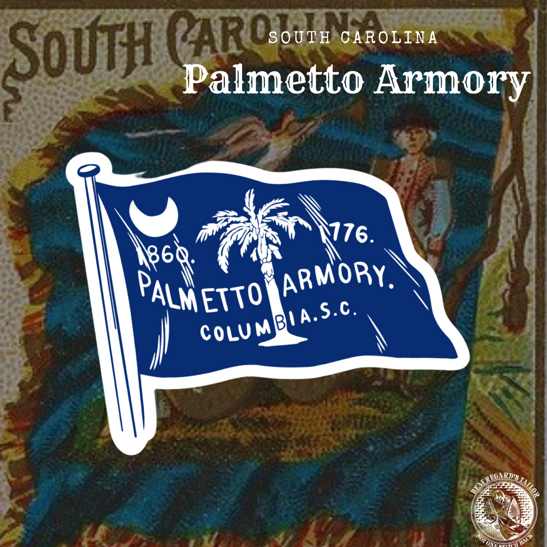 Palmetto Armory Sticker Beauregard's Tailor