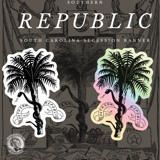 Southern Republic (Palmetto Defender) Sticker