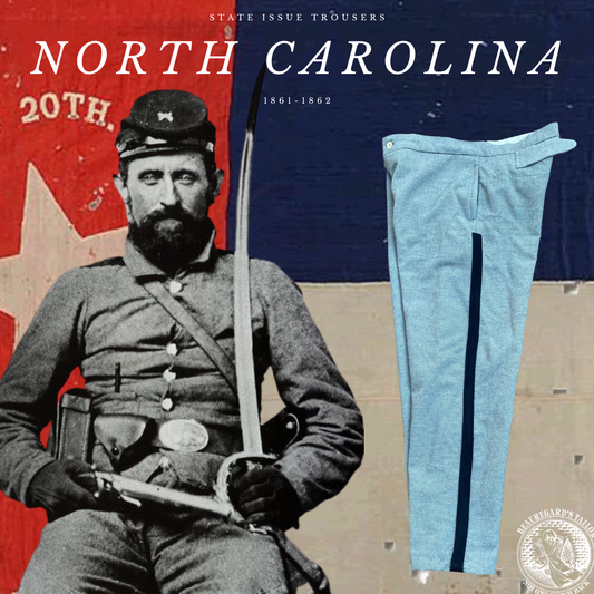 North Carolina State Issue 1861-1862 Trousers