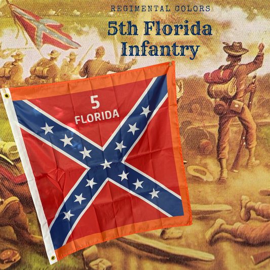 5th Florida Infantry House Flag