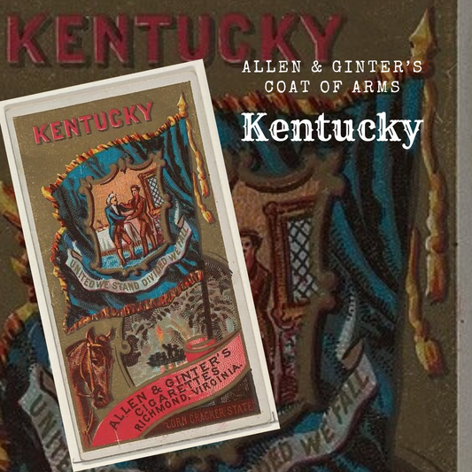 Richmond Virginia - Allen & Ginter's Kentucky Coat of Arms Stickers