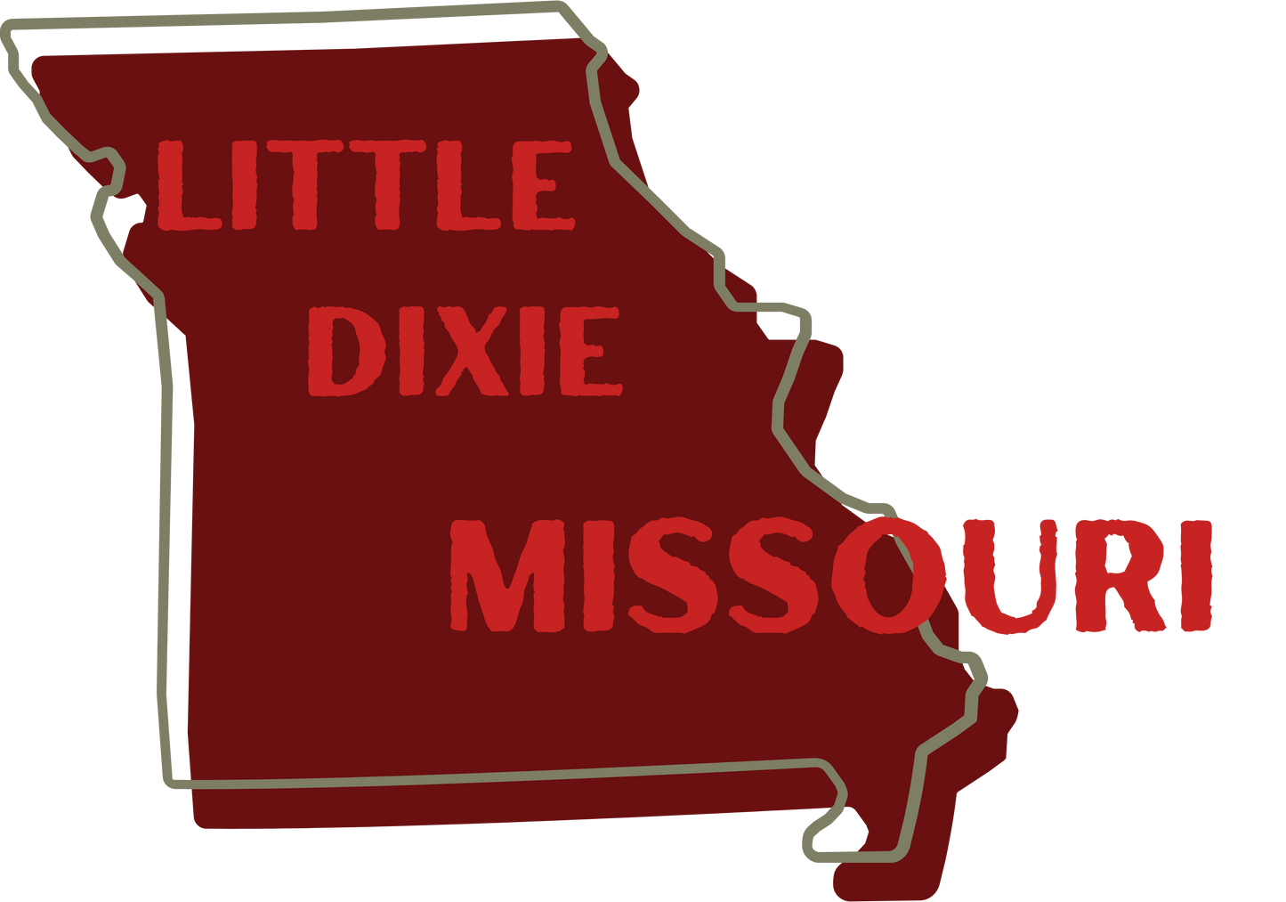 "Little Dixie" Missouri Stickers/Magnets