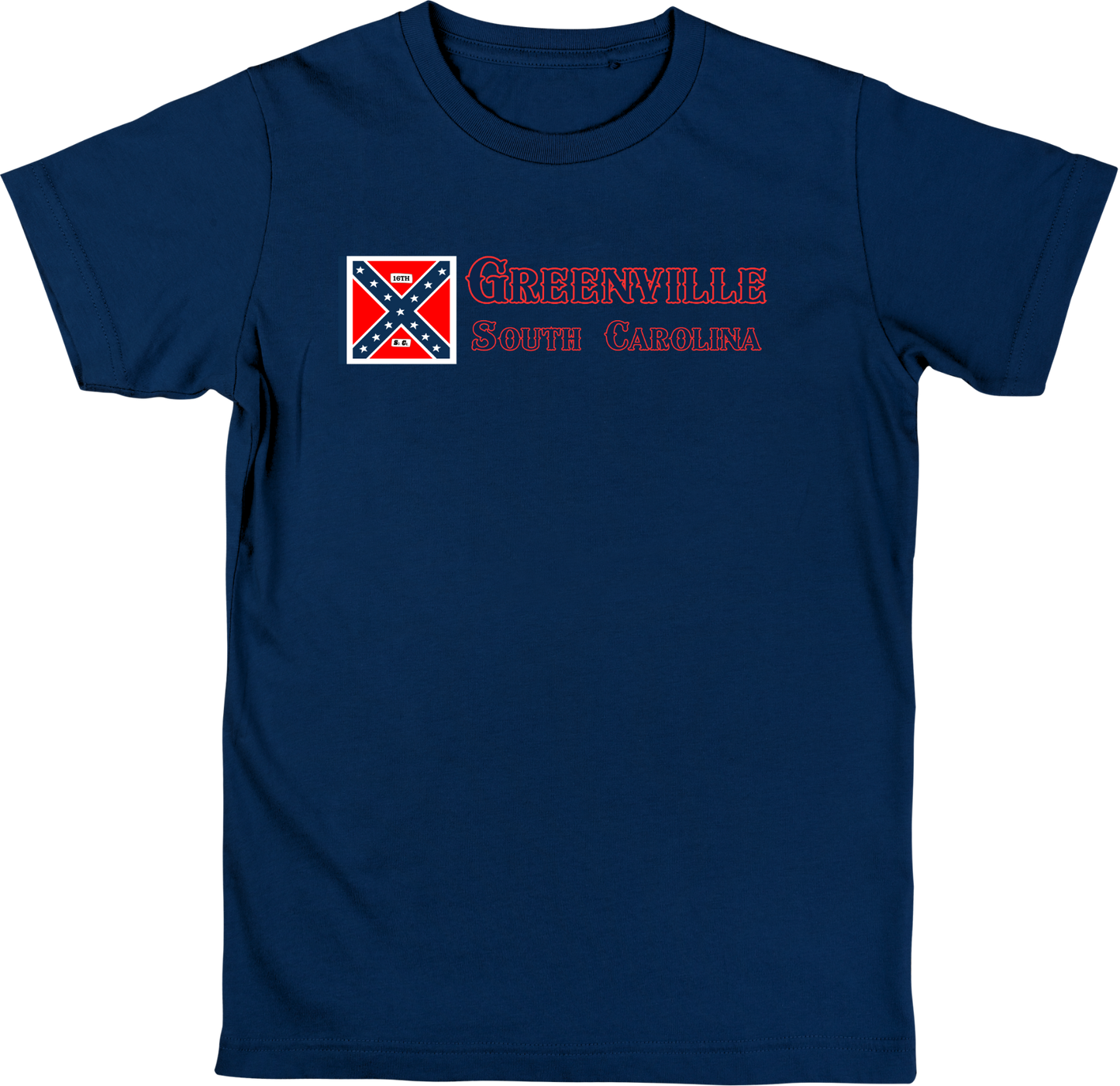 "Greenville Boys" 16th South Carolina Infantry Flag Shirt