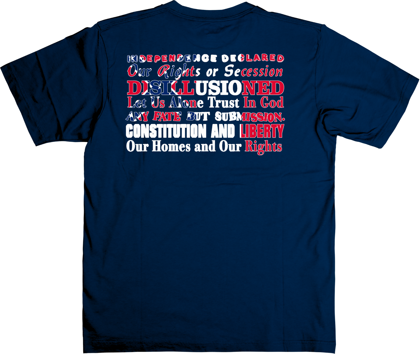 Confederate Flag Mottos Shirt