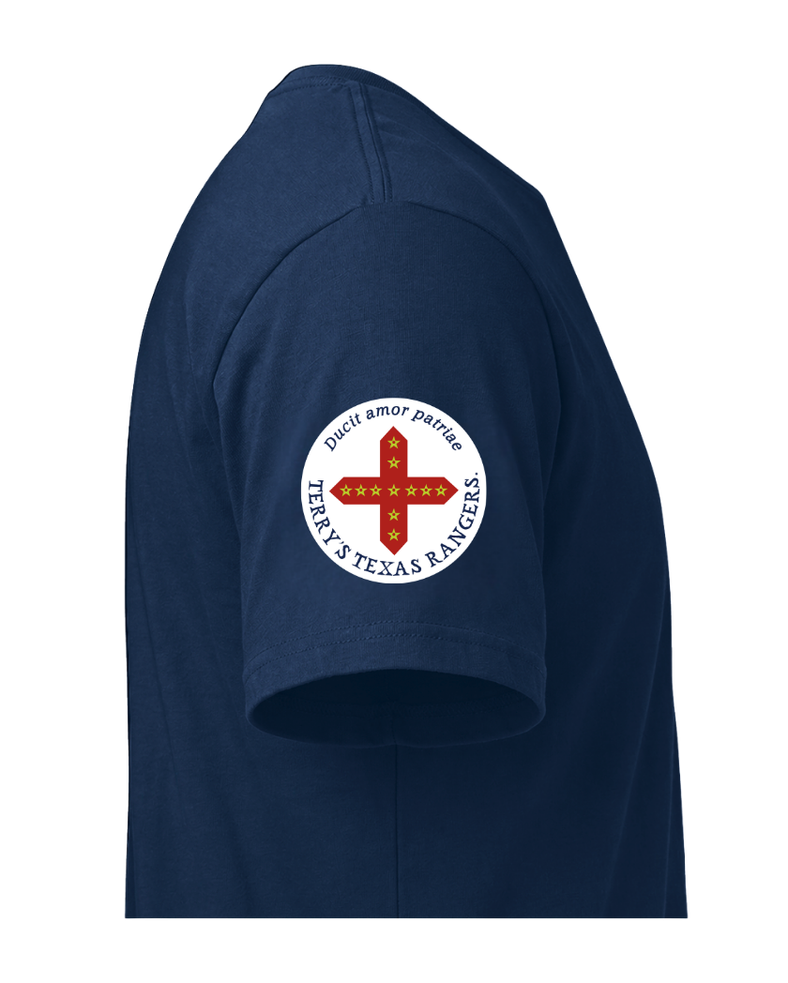 Terry's Texas Rangers - 8th Texas Cavalry - Flag Shirt