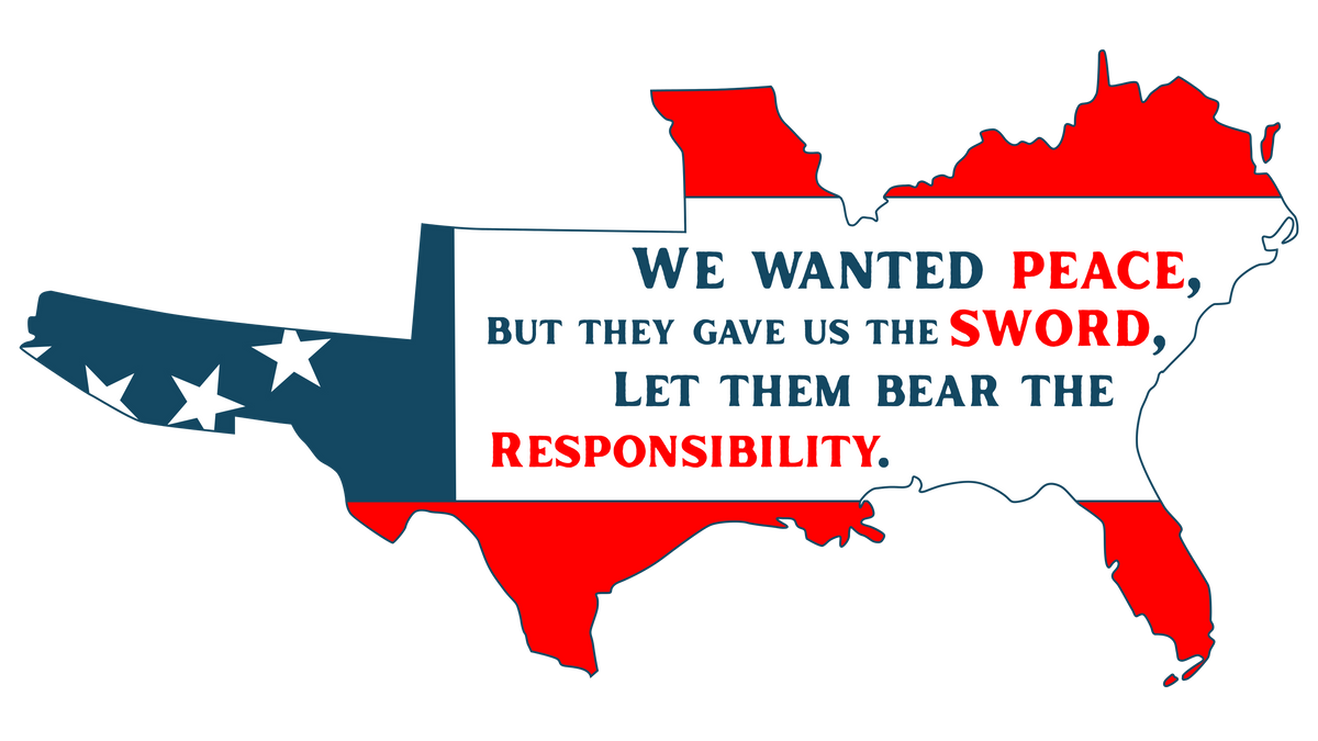 "We wanted peace" Flag Stickers