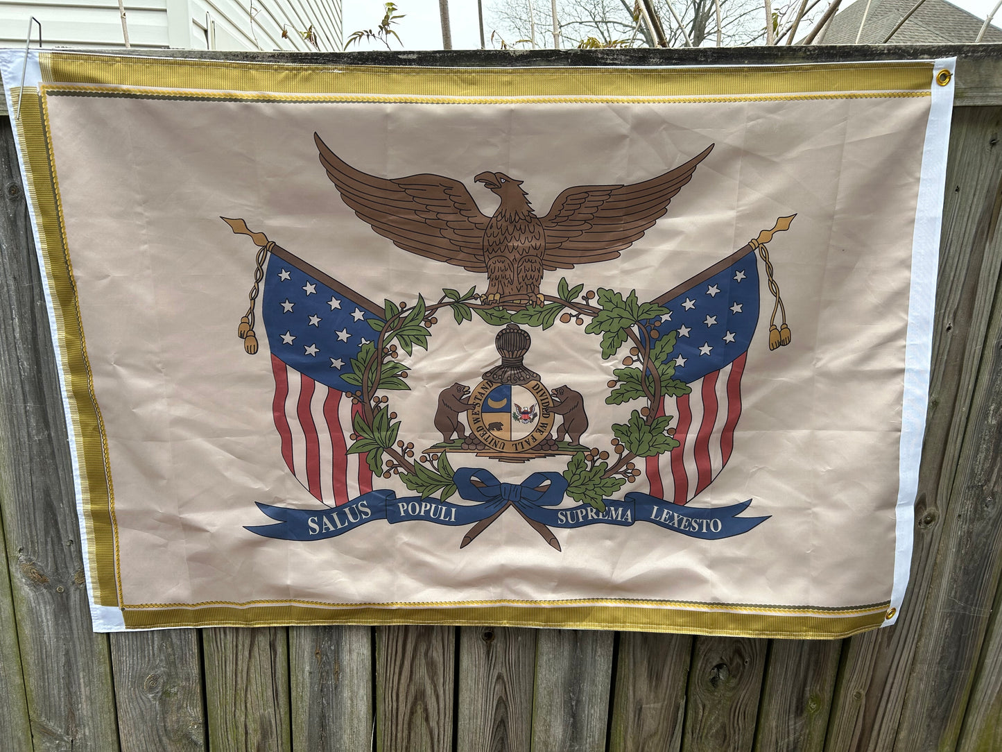 "Missouri Guard" 1st Missouri Infantry (Missouri State Guard) Company G Flag