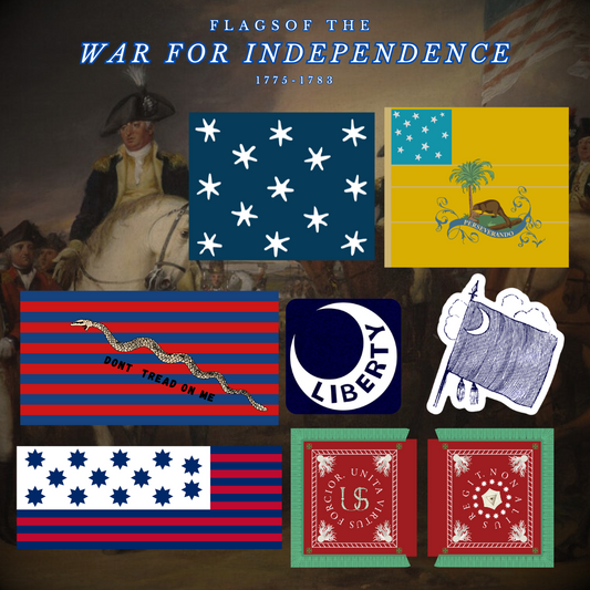 American War for Independence Sticker Set