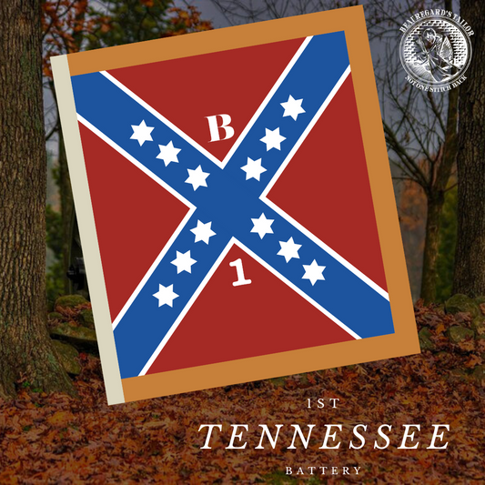 Scott's Company - 1st Tennessee Battery Company B - House Flag