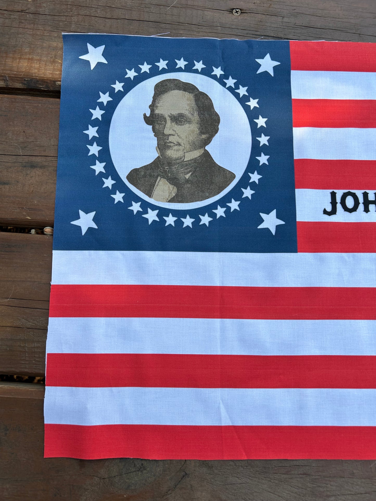 John C. Breckinridge 1860 Campaign Flag (Reproduction)