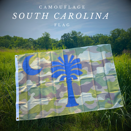 South Carolina Camouflage Flag