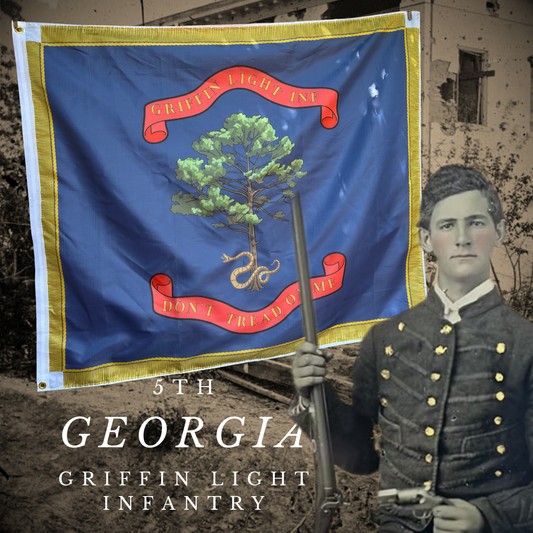 5th Georgia Infantry - Company B - Griffin Light Infantry Flag