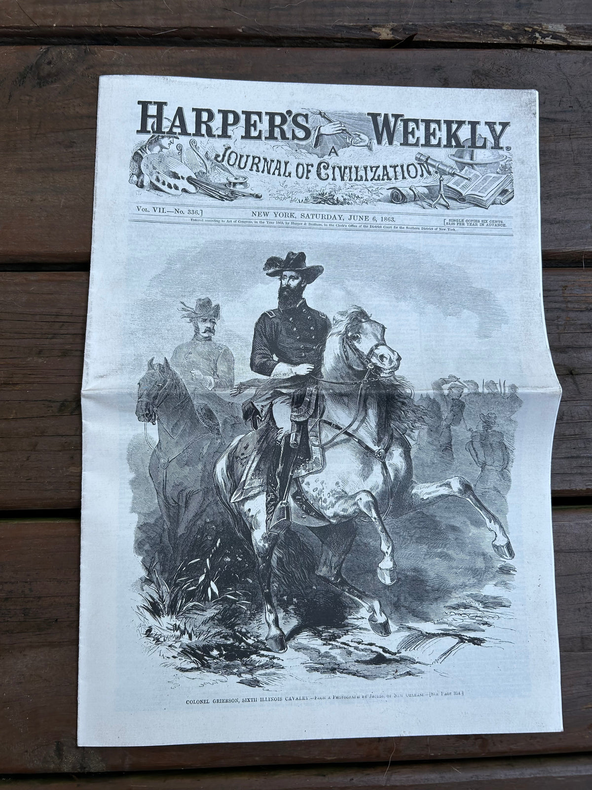 Reproduction Newspapers  (North and South)