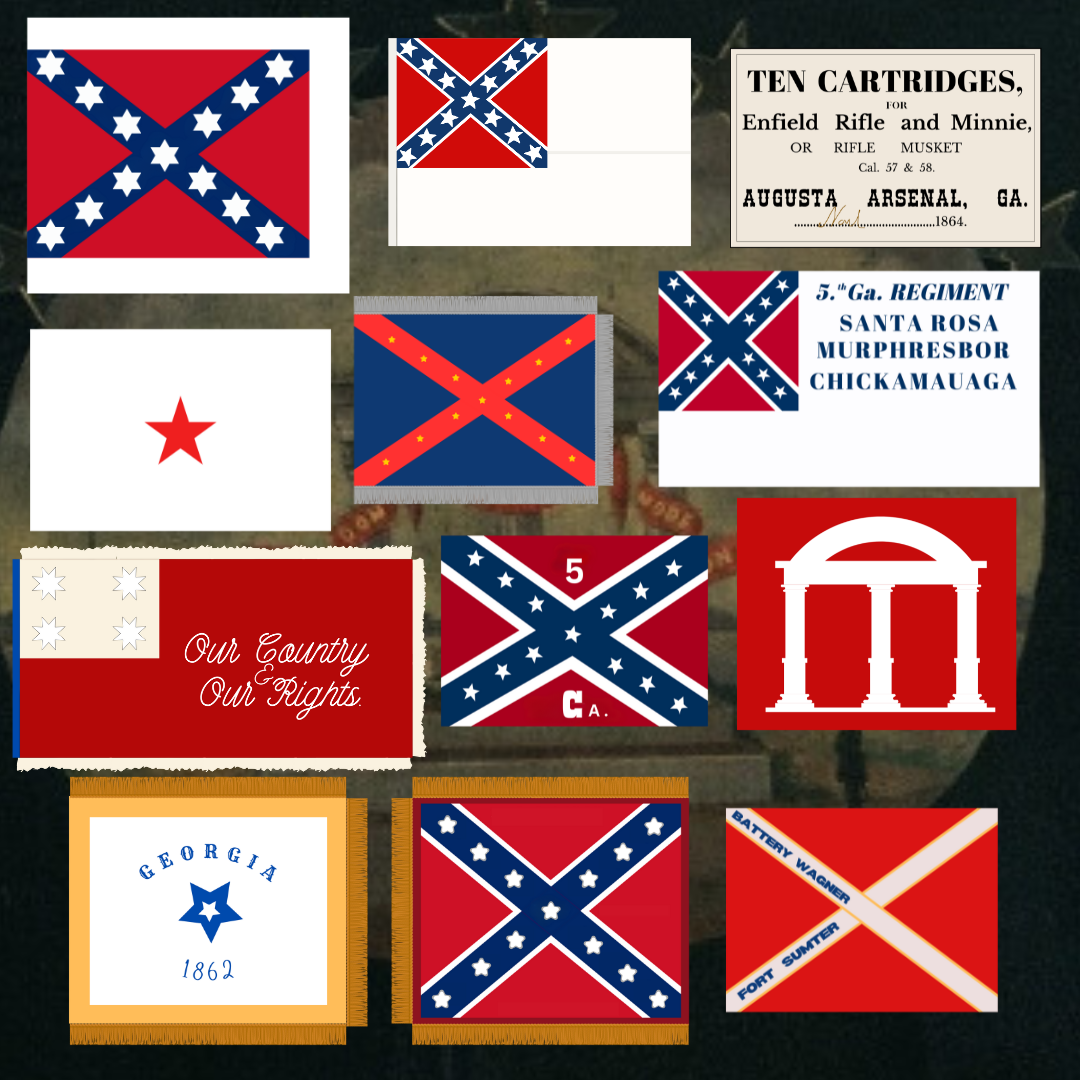 "Empire of the South" - Georgia Sticker Set