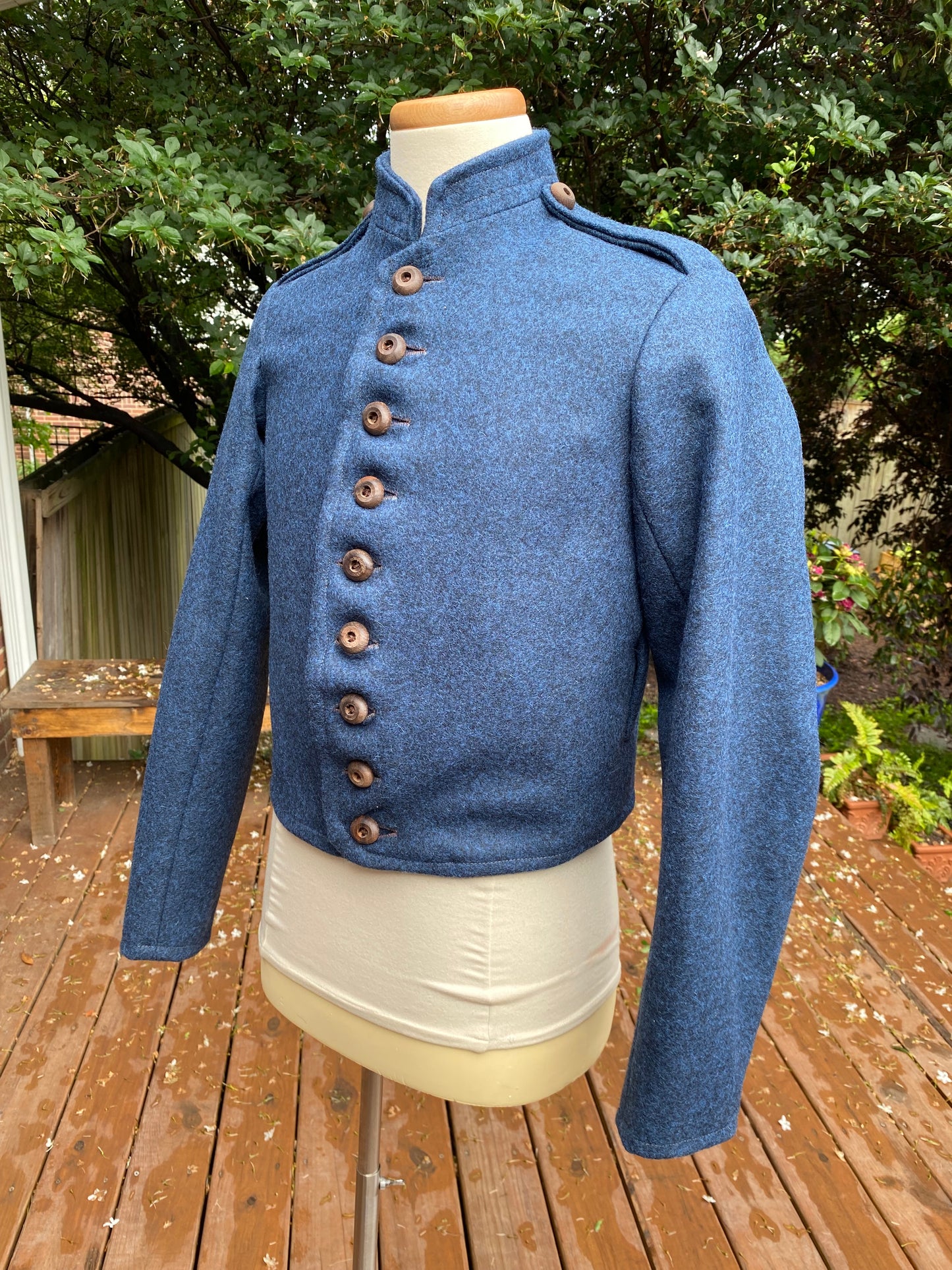 Richmond Clothing Bureau Jacket English Army Cloth 1863-1864