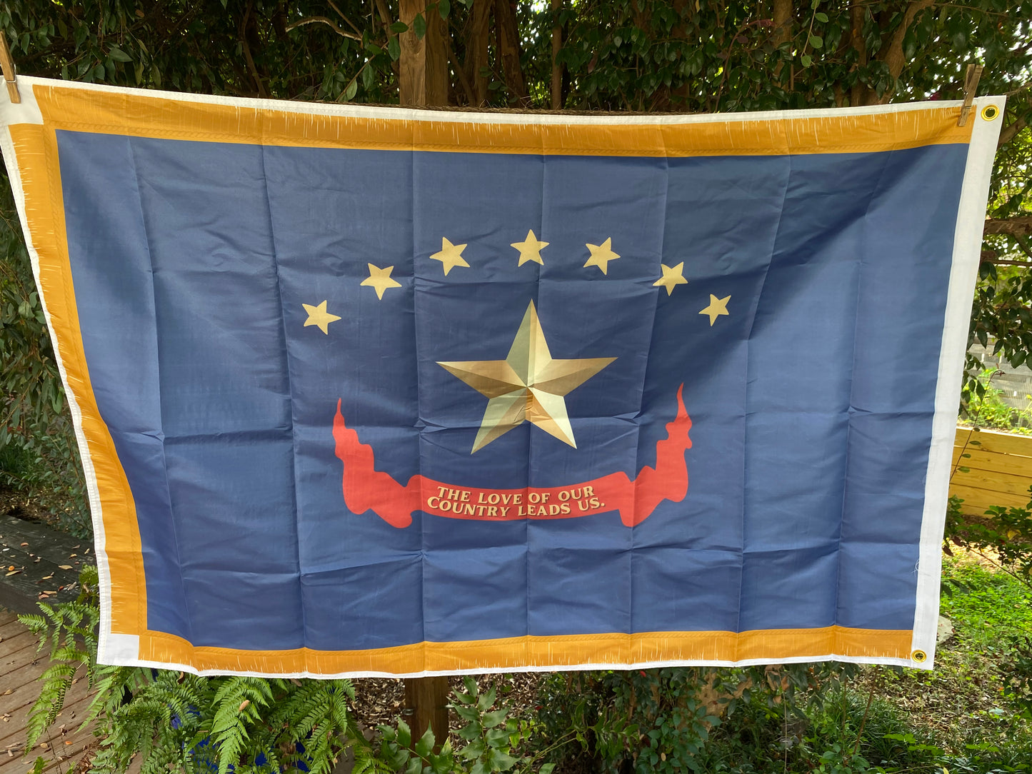 Beauregard Rifles - 9th Alabama Infantry House Flag