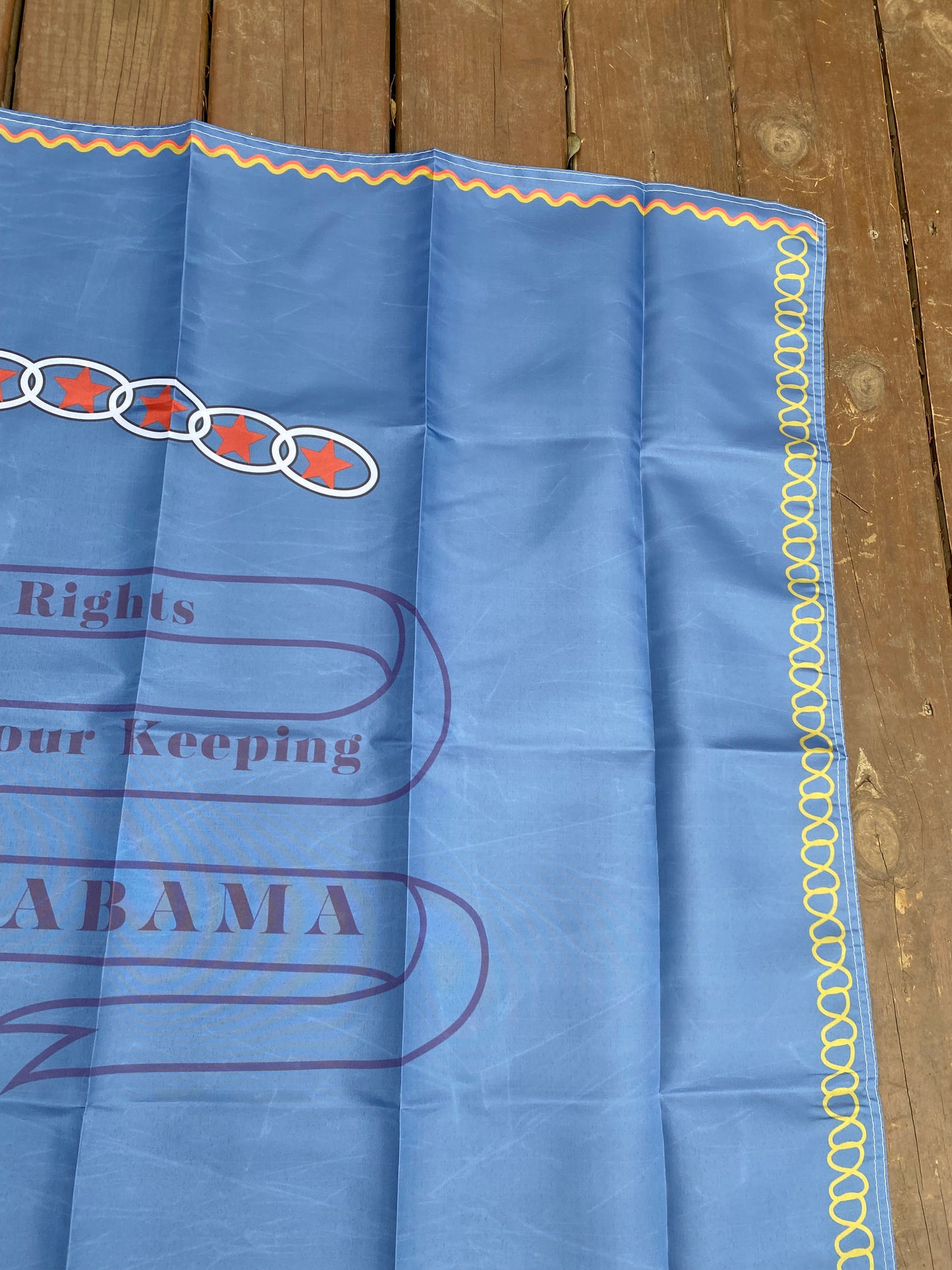 6th Alabama Infantry Flag (Co. E, Hayneville Guards) House Flag