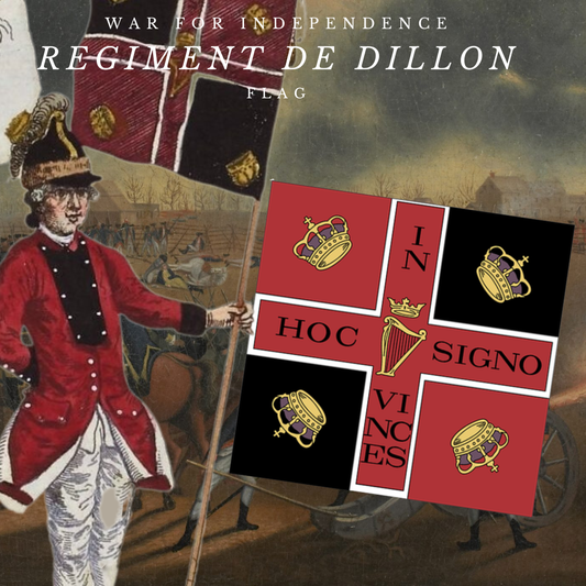 Le Régiment de Dillon (Dillon’s Regiment) Flag